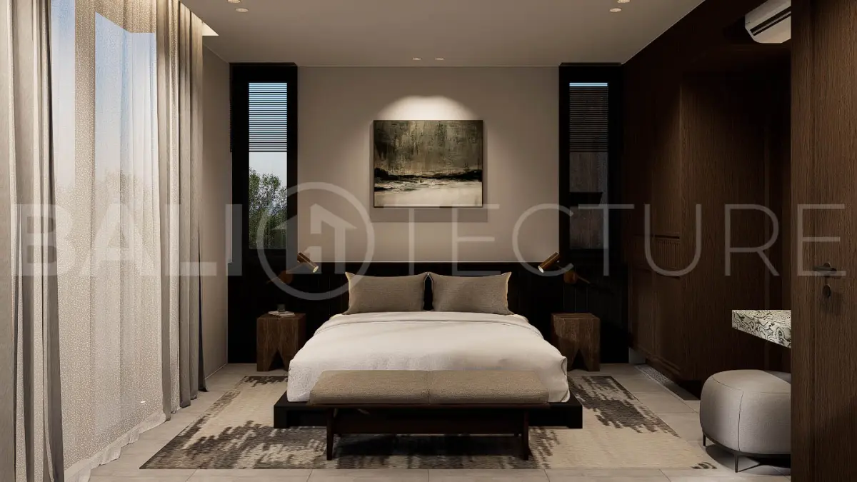 Minimalist Villa Just 800m to Berawa Beach10