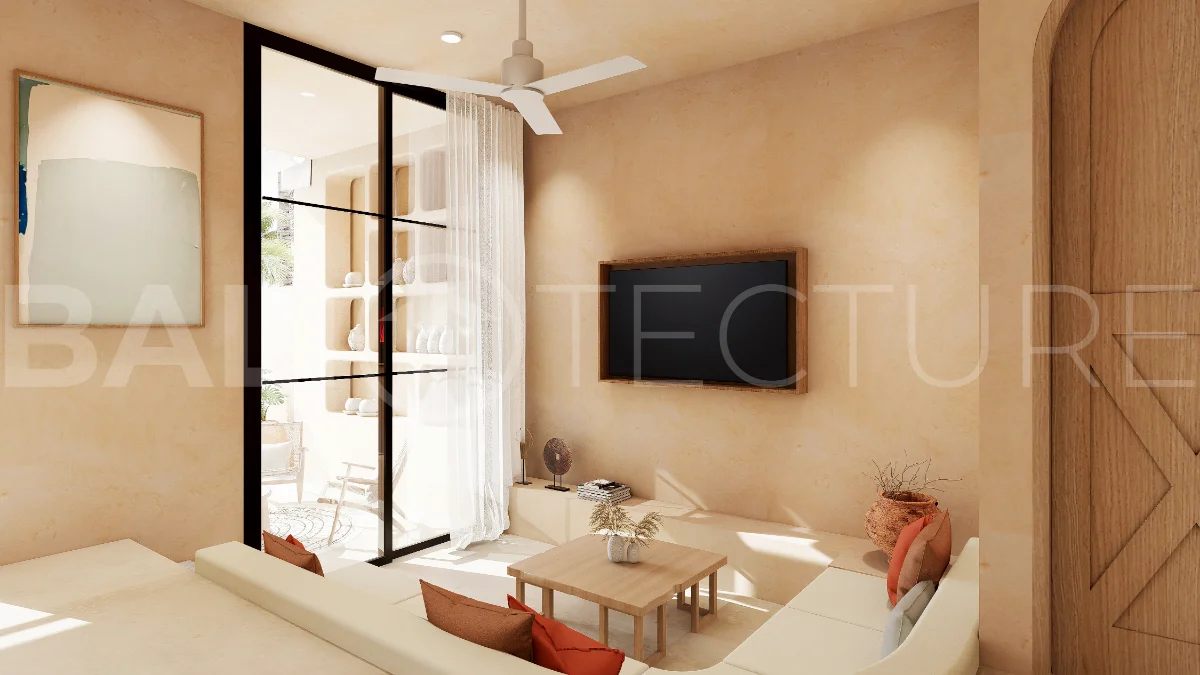 Off-Plan Moroccan 3 Bedroom Villa for Sale near Padang Padang Beach 2