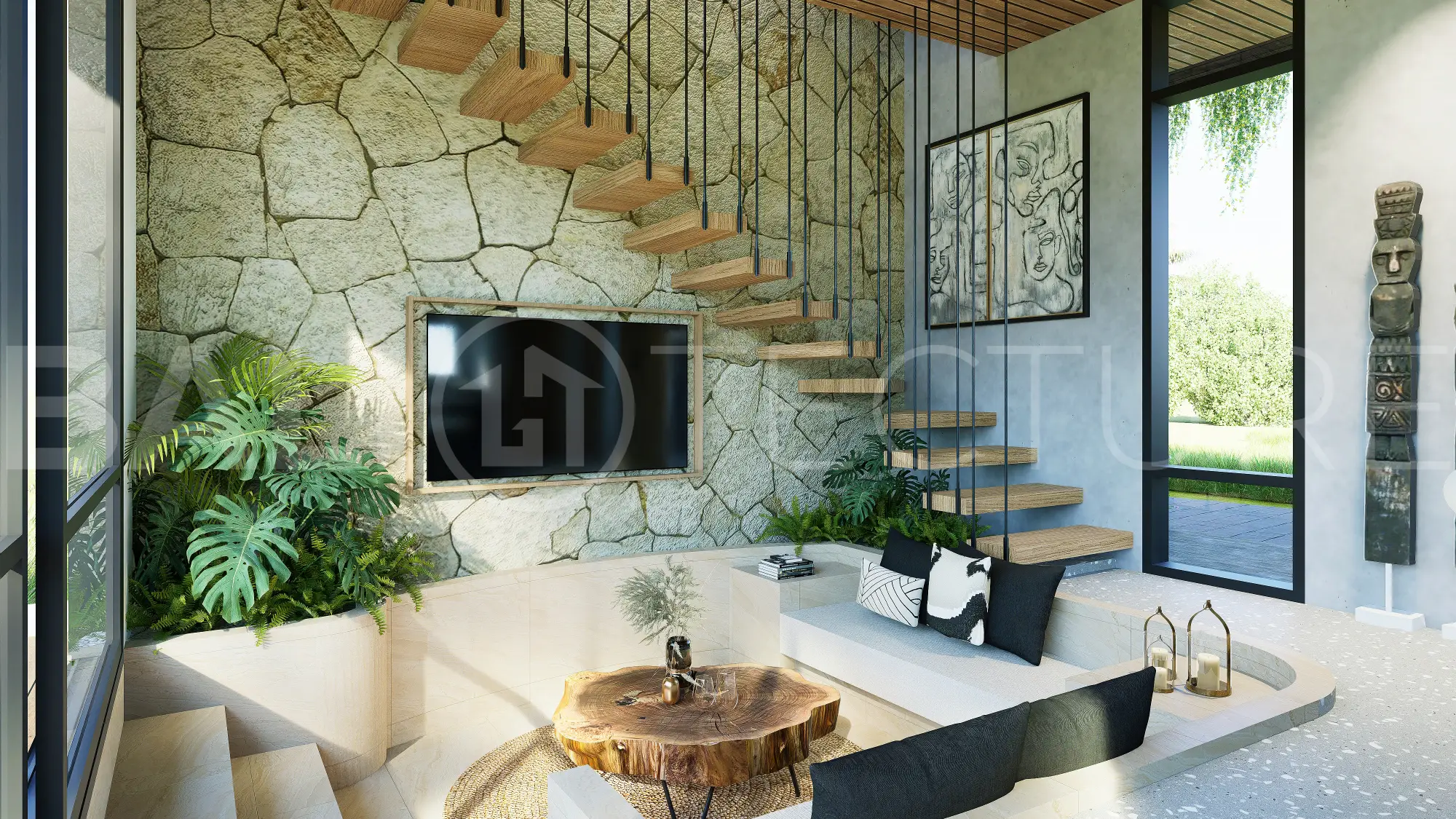 Off-Plan-Modern-1-Bedroom-Villa-for-Sale-near-Lyma-Beach-Pererenan-2