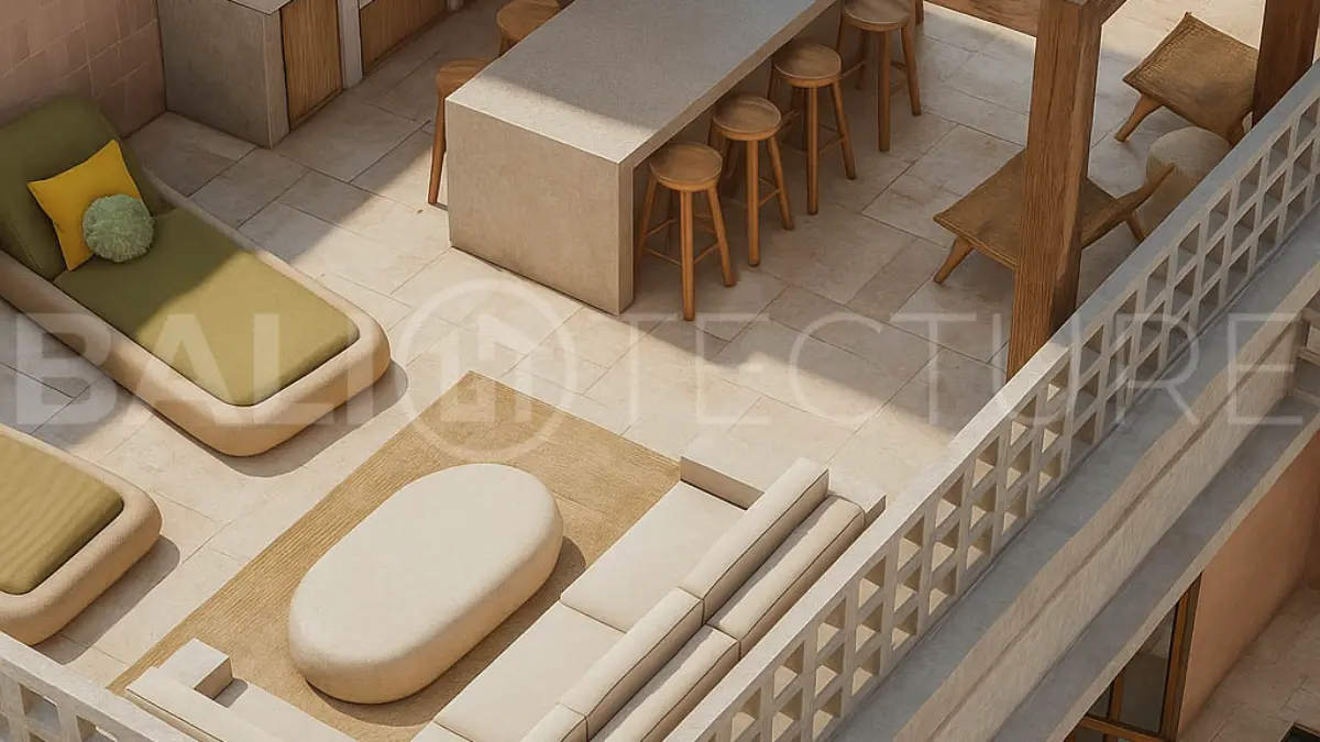 Elegant 3BR Villas with Pool & Rooftop in Prime Location of Uluwatu10