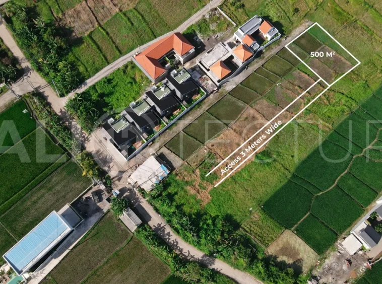 500m² Leasehold Land in Seseh, Steps from the Beach 2