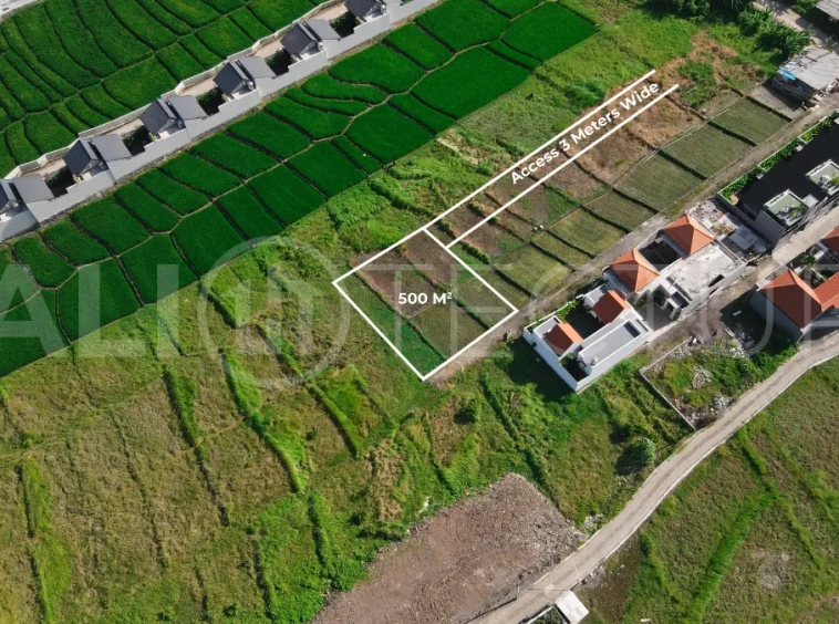500m² Leasehold Land in Seseh, Steps from the Beach 4