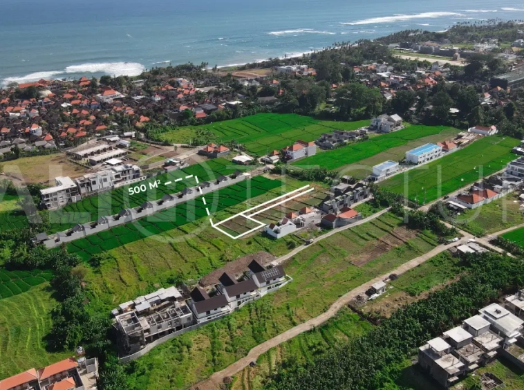 500m² Leasehold Land in Seseh, Steps from the Beach 5