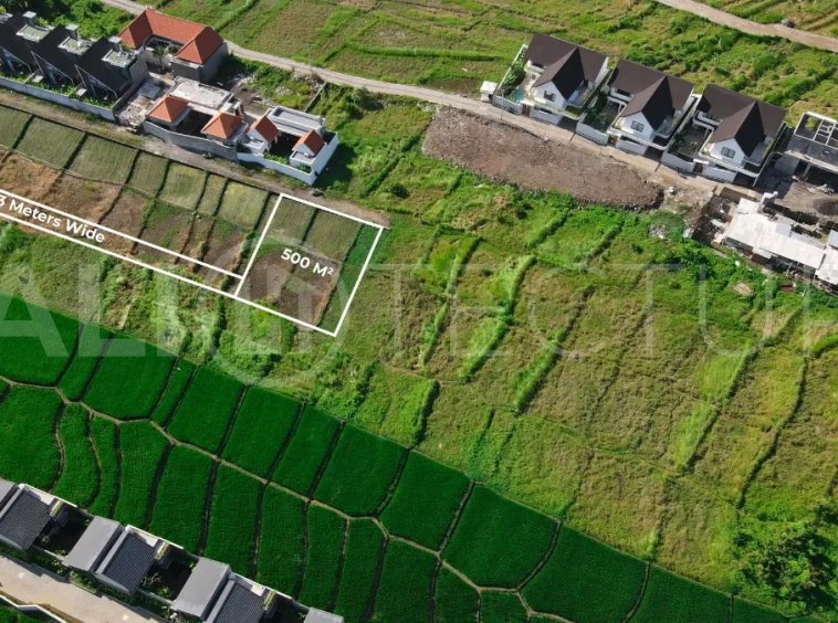 500m² Leasehold Land in Seseh, Steps from the Beach 1