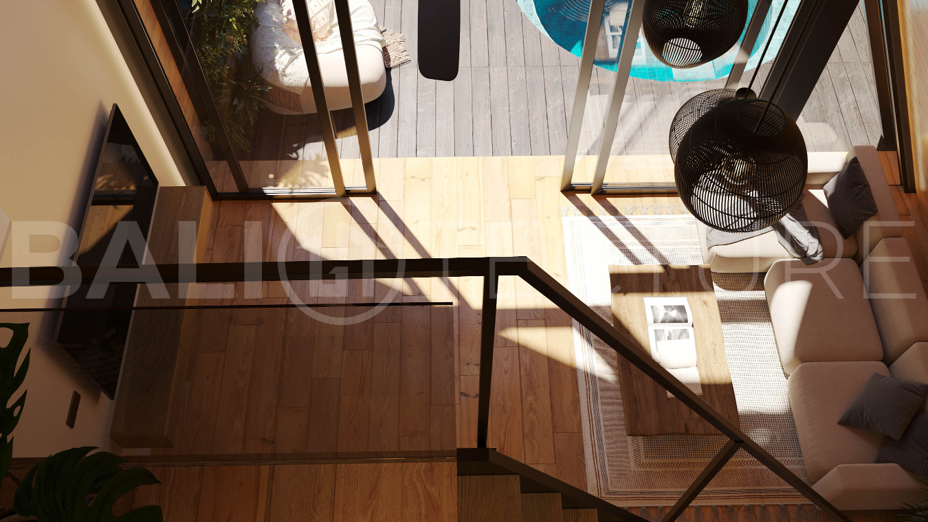 Bingin Off Plan Villa for Sale, Scandinavian Inspired 1 Bedroom15