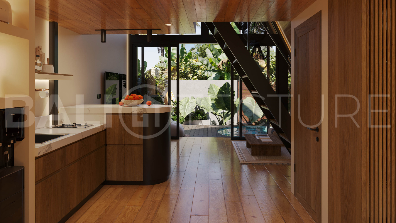 Bingin Off Plan Villa for Sale, Scandinavian Inspired 1 Bedroom4