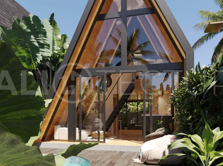 Bingin Off Plan Villa for Sale, Scandinavian Inspired 1 Bedroom6