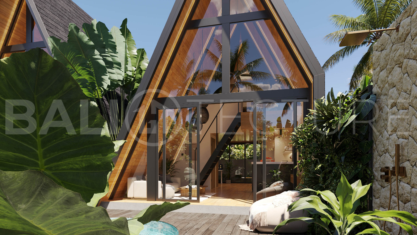 Bingin Off Plan Villa for Sale, Scandinavian Inspired 1 Bedroom6