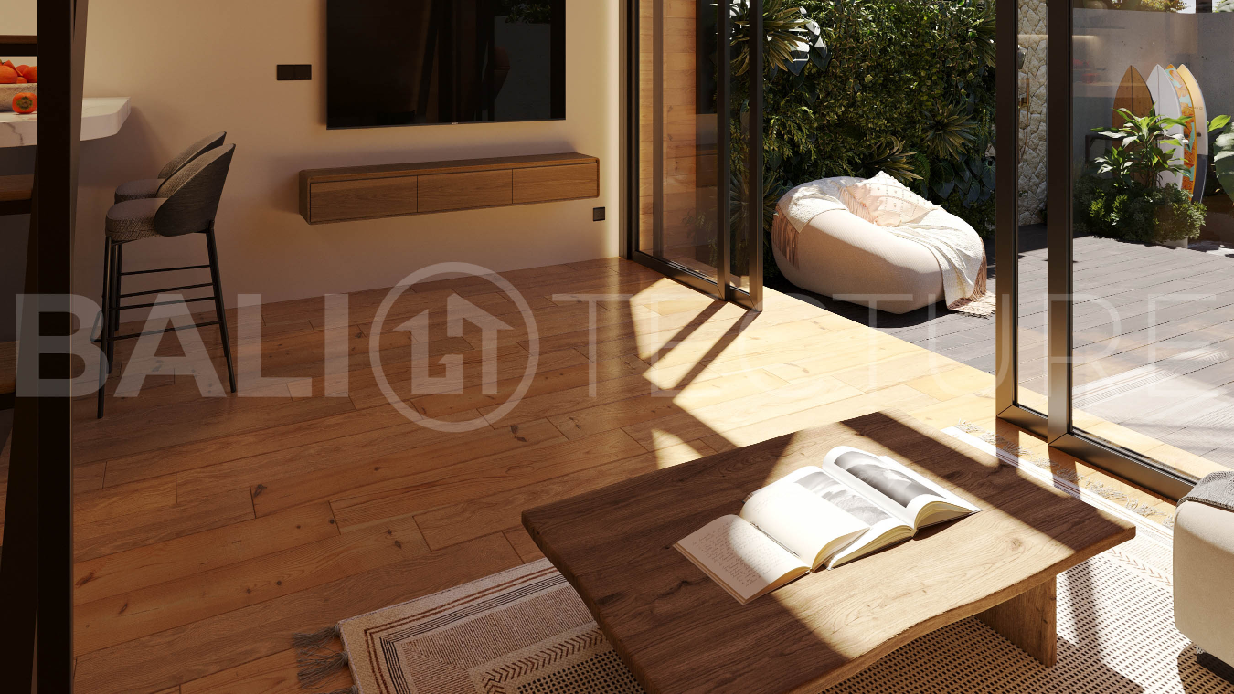 Bingin Off Plan Villa for Sale, Scandinavian Inspired 1 Bedroom7