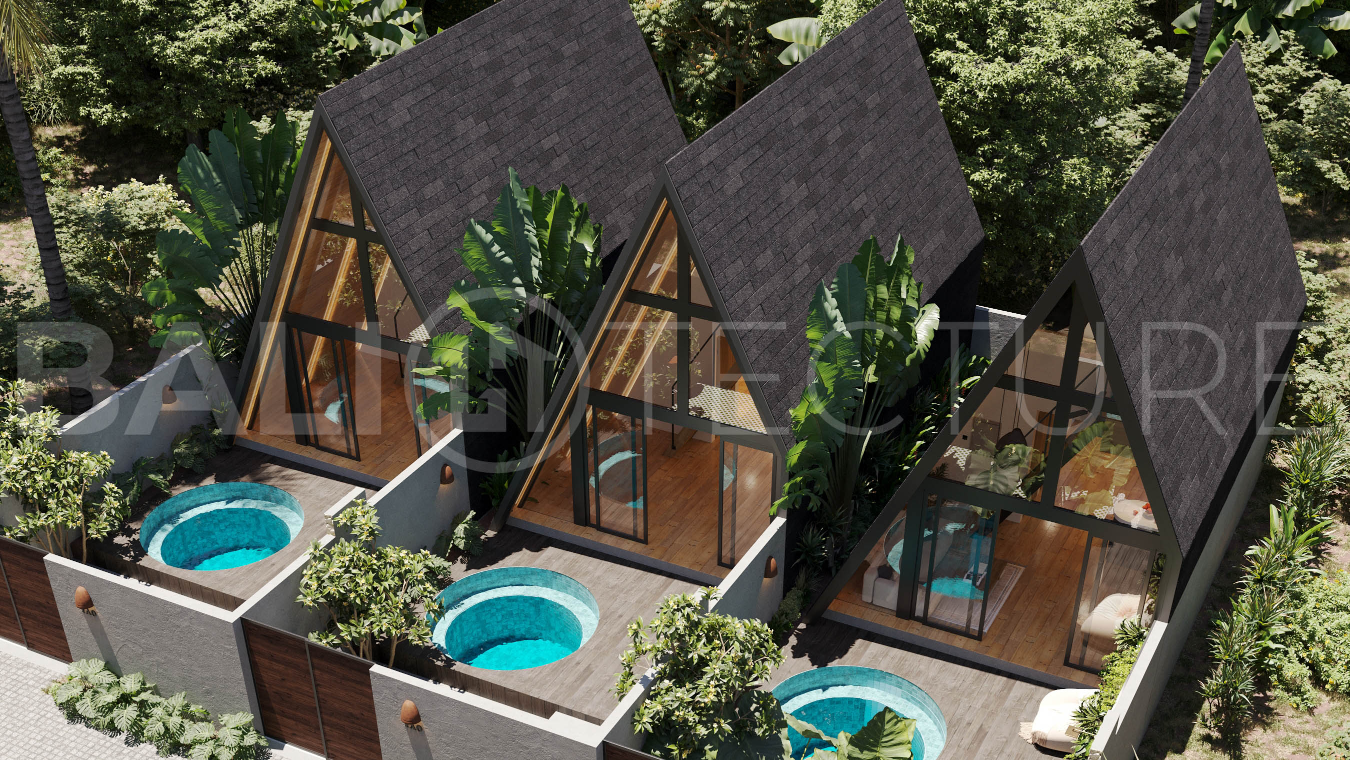 Bingin Off Plan Villa for Sale, Scandinavian Inspired 1 Bedroom10