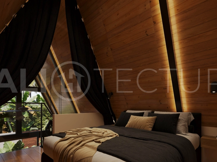 Bingin Off Plan Villa for Sale, Scandinavian Inspired 1 Bedroom18
