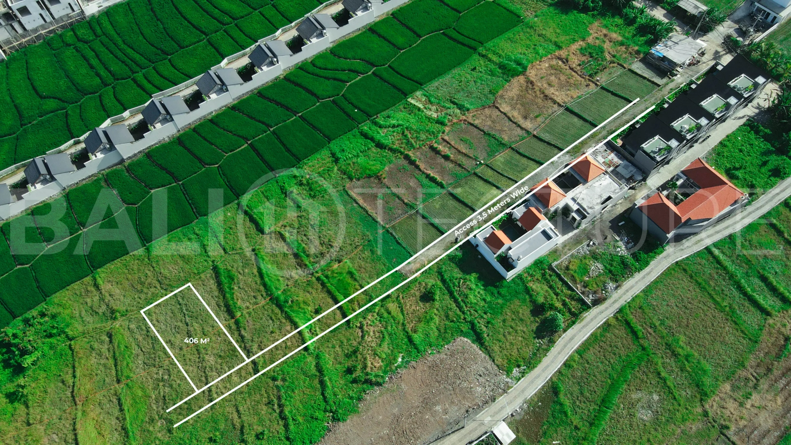 406 m² Freehold Plot for Villa Development in Seseh 2