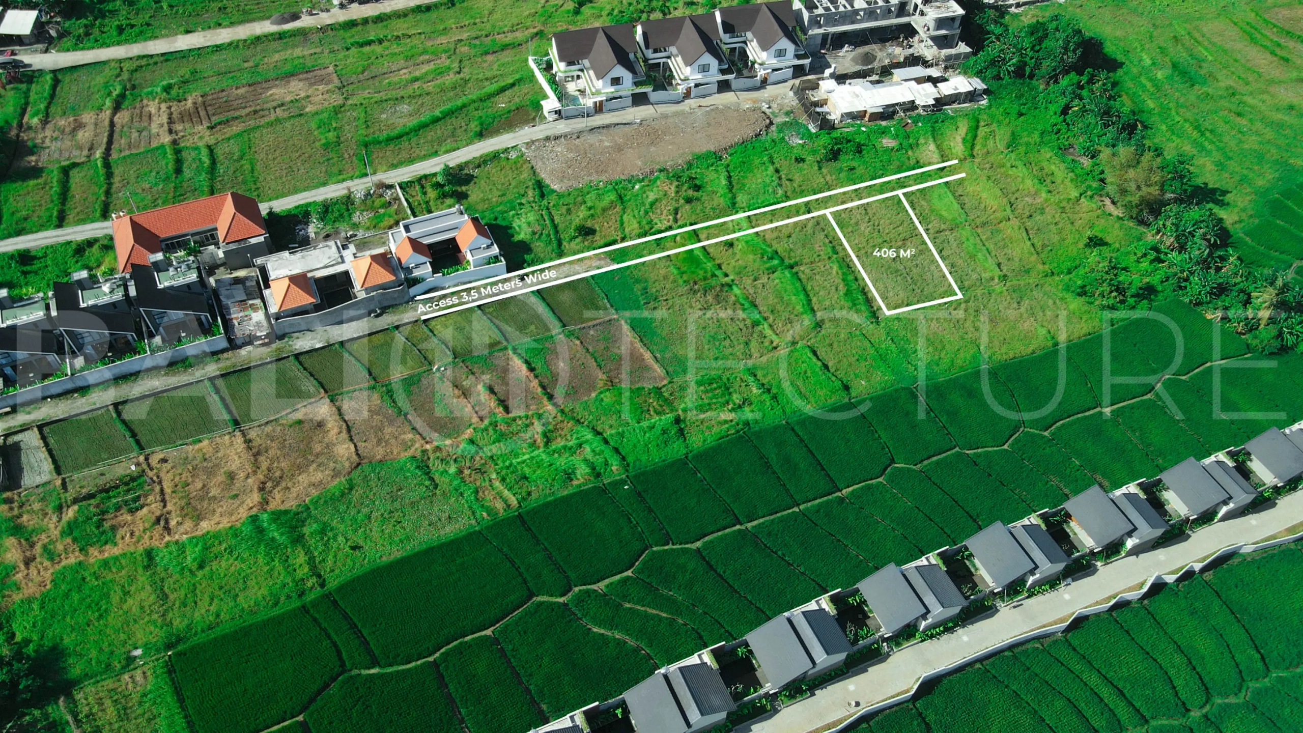 406 m² Freehold Plot for Villa Development in Seseh 1