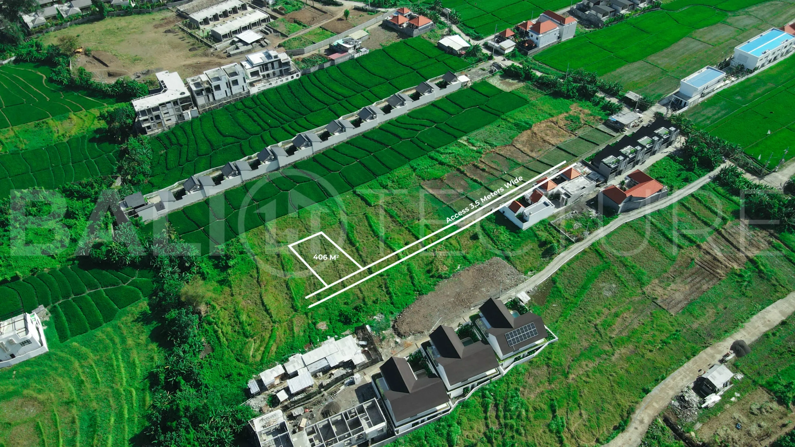 406 m² Freehold Plot for Villa Development in Seseh 4