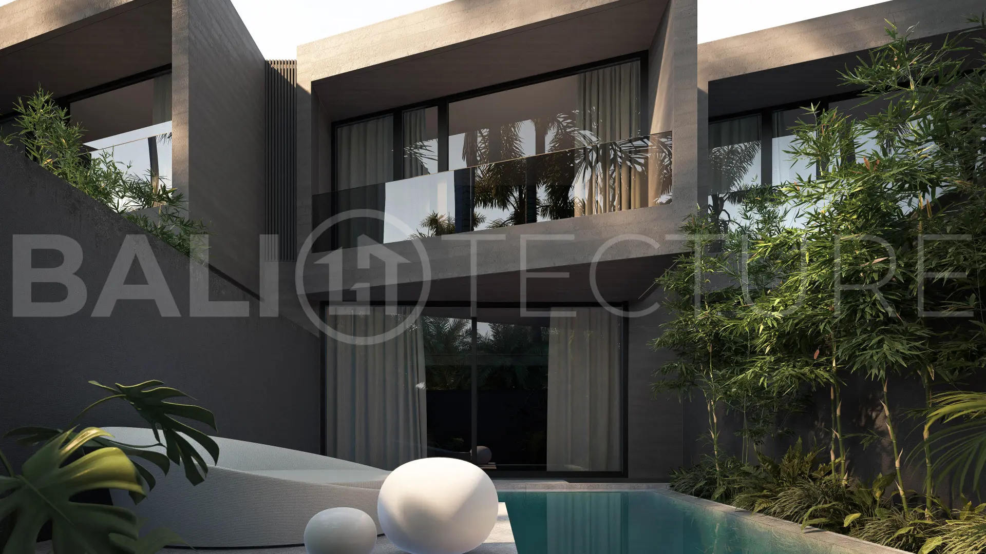 Modern 2 Bedroom Villa in Pandawa Bali for Sale20