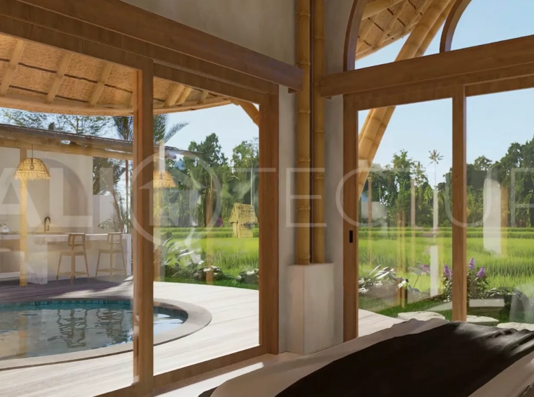 Off Plan Bamboo Villa near Ubud Center for Sale11