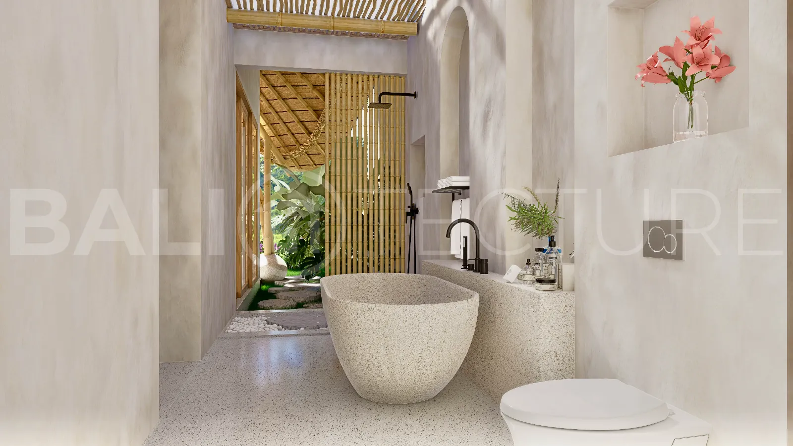 Off Plan Bamboo Villa near Ubud Center for Sale2