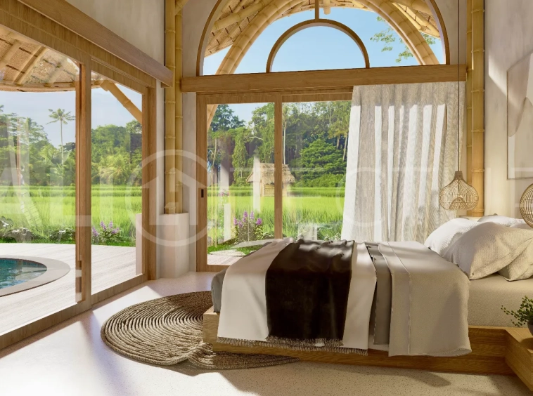 Off Plan Bamboo Villa near Ubud Center for Sale4
