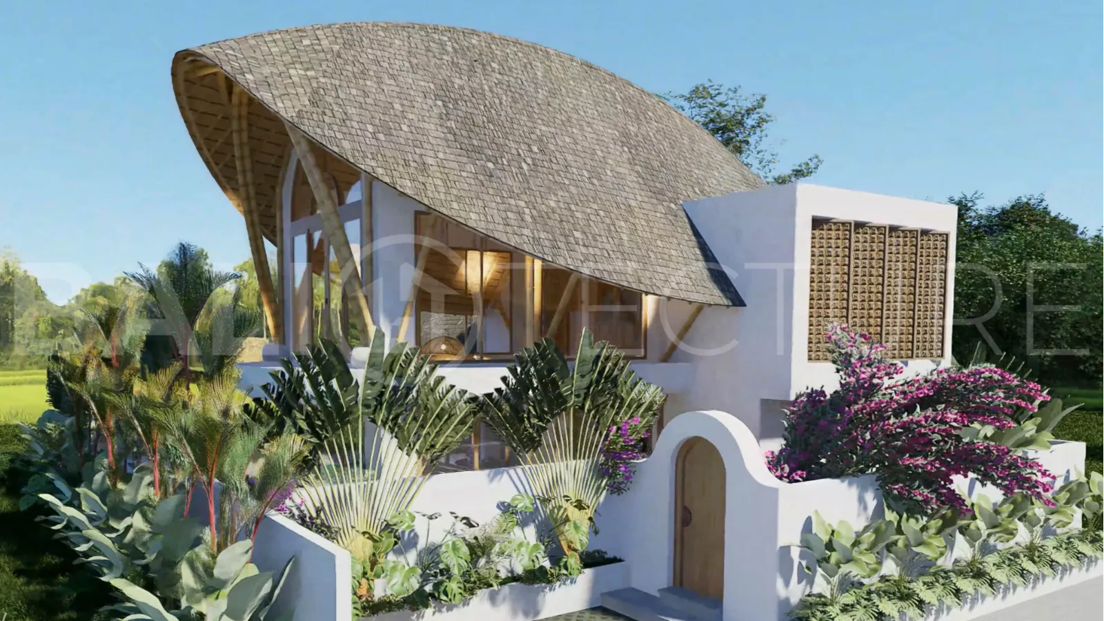Off Plan Bamboo Villa near Ubud Center for Sale5