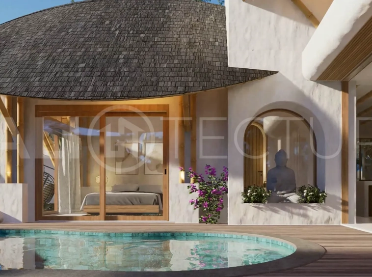 Off Plan Bamboo Villa near Ubud Center for Sale7