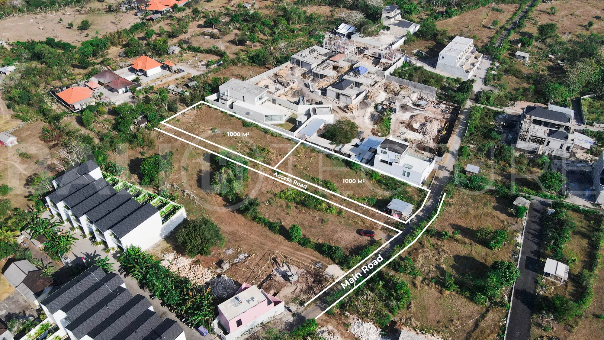 Pandawa Bali Freehold Land,1000 m² Ready to Build3