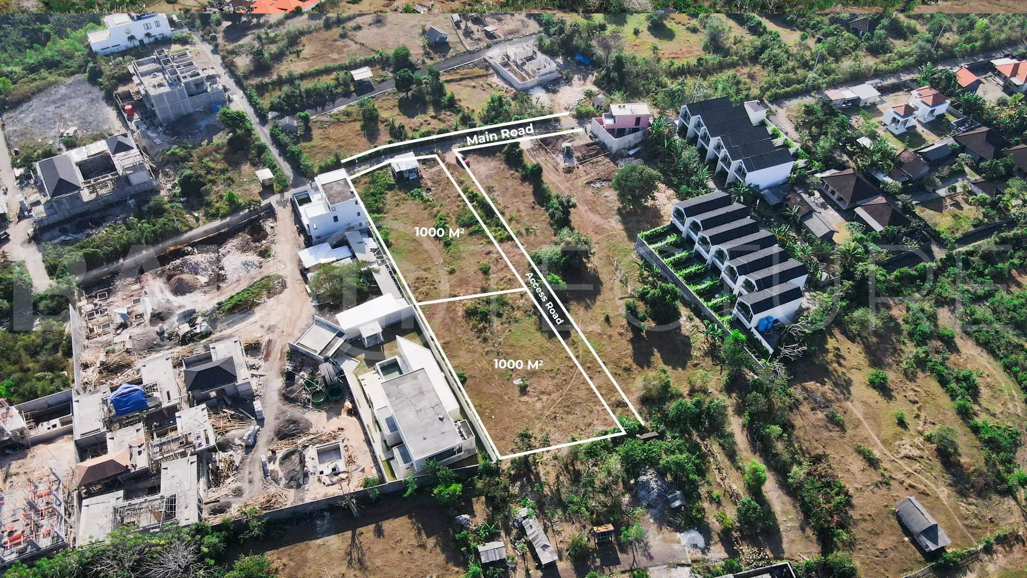 Pandawa Bali Freehold Land,1000 m² Ready to Build4