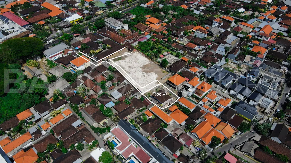 500 m² Leasehold Land in Sanur, Suitable for Residential & Investment5