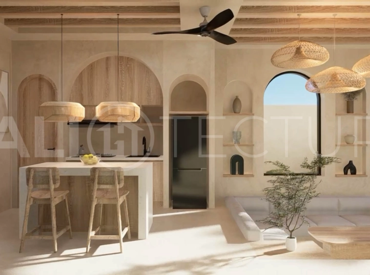 Bingin Off Plan Villa for Sale, Scandinavian Inspired 1 Bedroom8