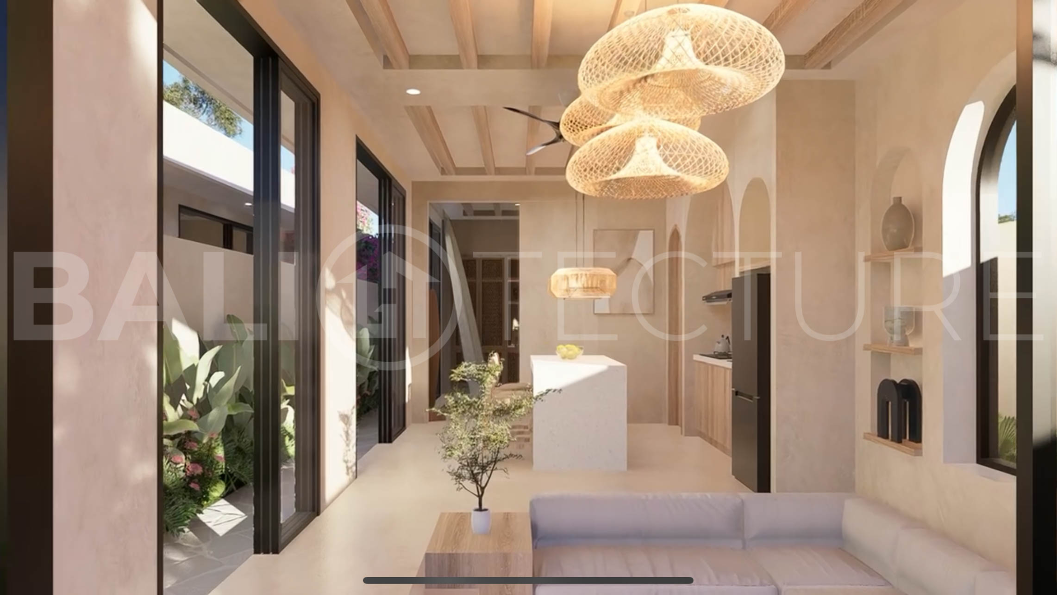 Bingin Off Plan Villa for Sale, Scandinavian Inspired 1 Bedroom11