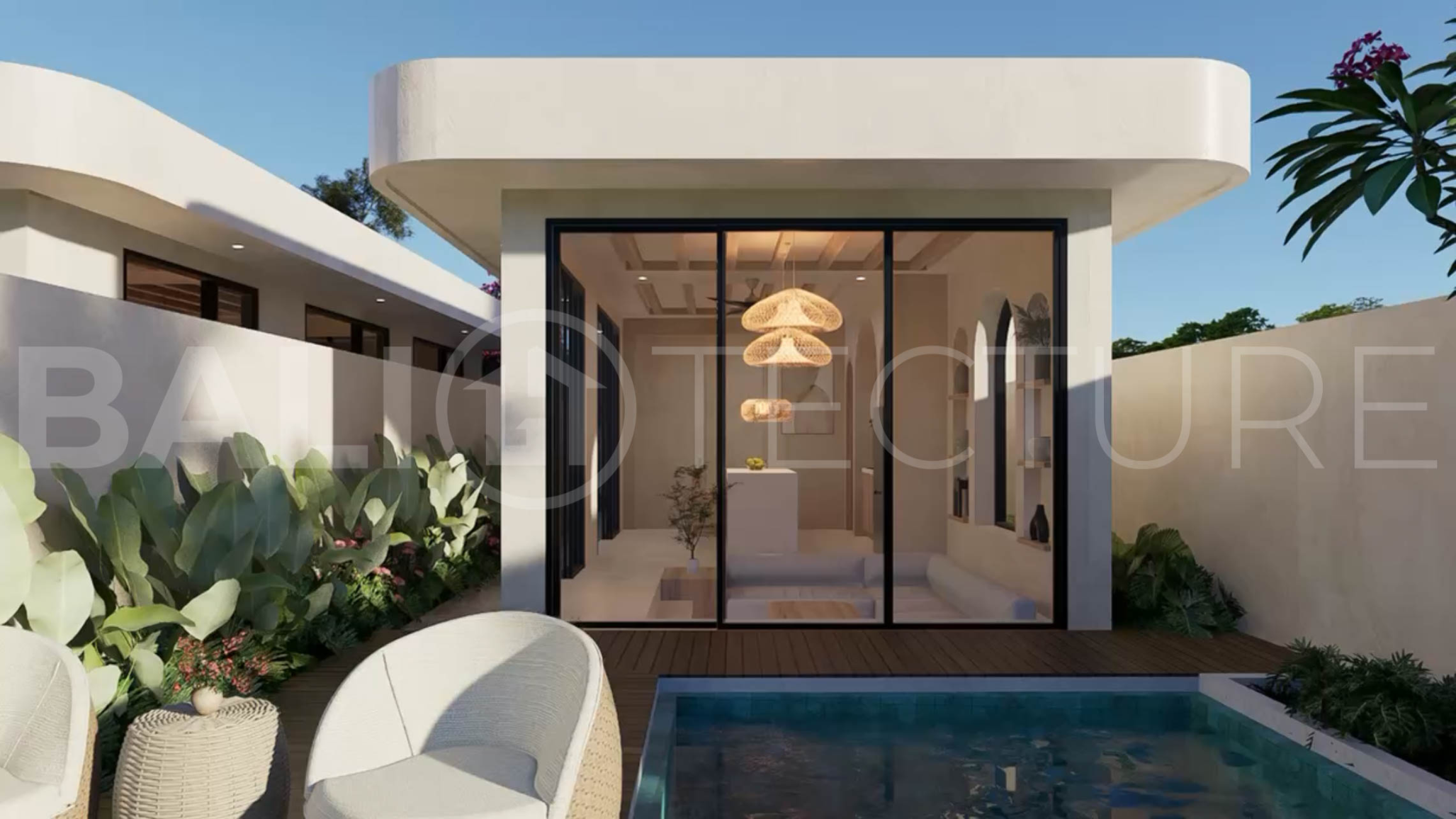Bingin Off Plan Villa for Sale, Scandinavian Inspired 1 Bedroom12
