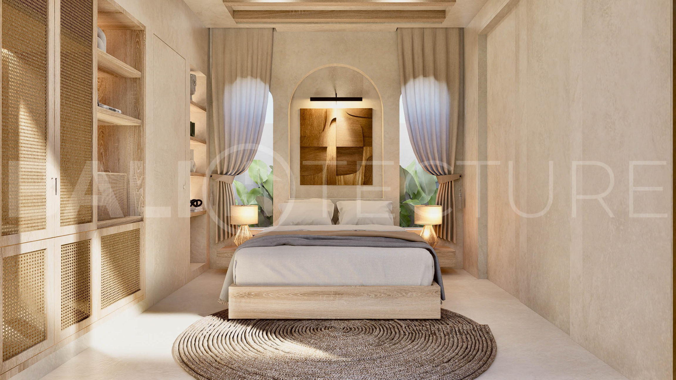 Bingin Off Plan Villa for Sale, Scandinavian Inspired 1 Bedroom14