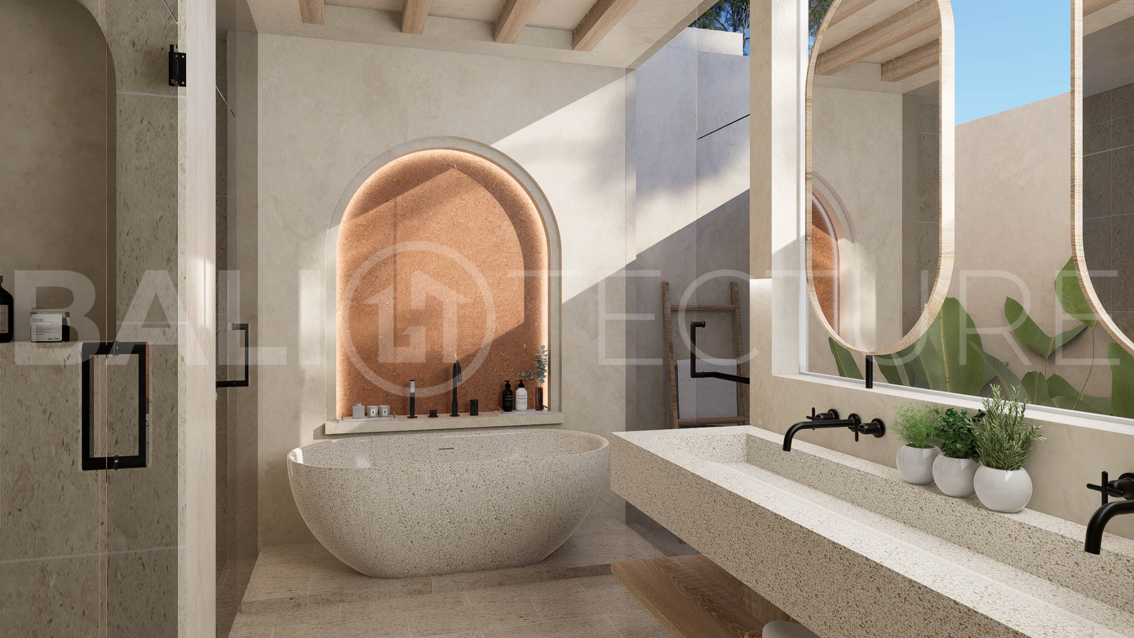 Bingin Off Plan Villa for Sale, Scandinavian Inspired 1 Bedroom15