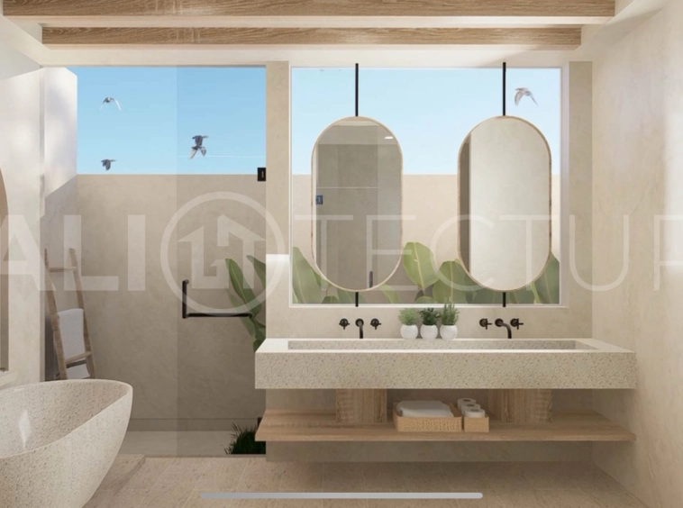 Bingin Off Plan Villa for Sale, Scandinavian Inspired 1 Bedroom3