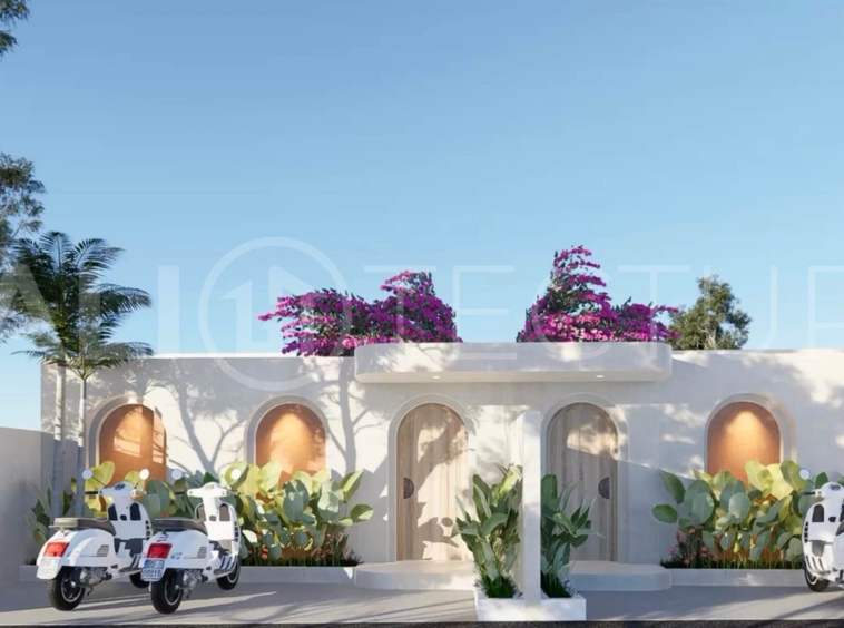 Bingin Off Plan Villa for Sale, Scandinavian Inspired 1 Bedroom4