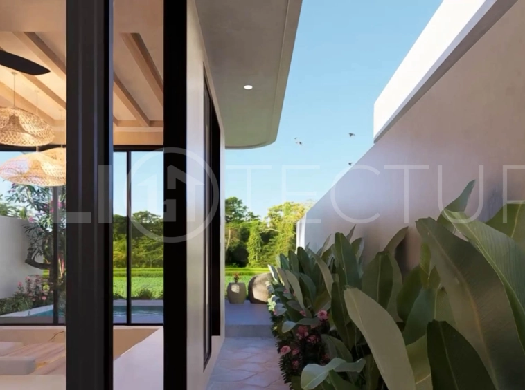 Bingin Off Plan Villa for Sale, Scandinavian Inspired 1 Bedroom5