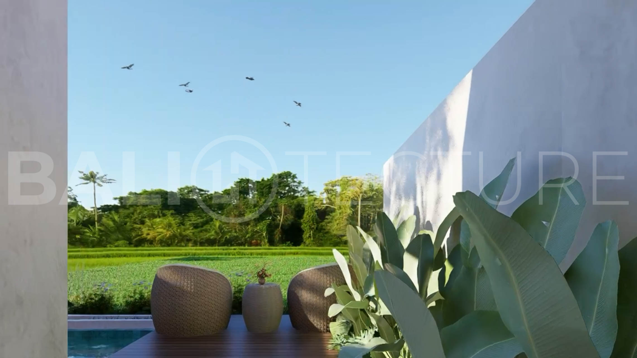Bingin Off Plan Villa for Sale, Scandinavian Inspired 1 Bedroom6