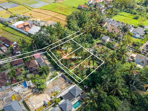Prime 300 m² Leasehold Land in Ubud’s Peaceful Area 2