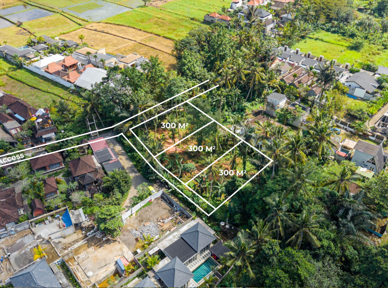 Prime 300 m² Leasehold Land in Ubud’s Peaceful Area 2