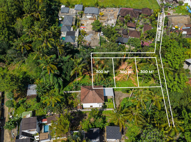 Prime 300 m² Leasehold Land in Ubud’s Peaceful Area 1