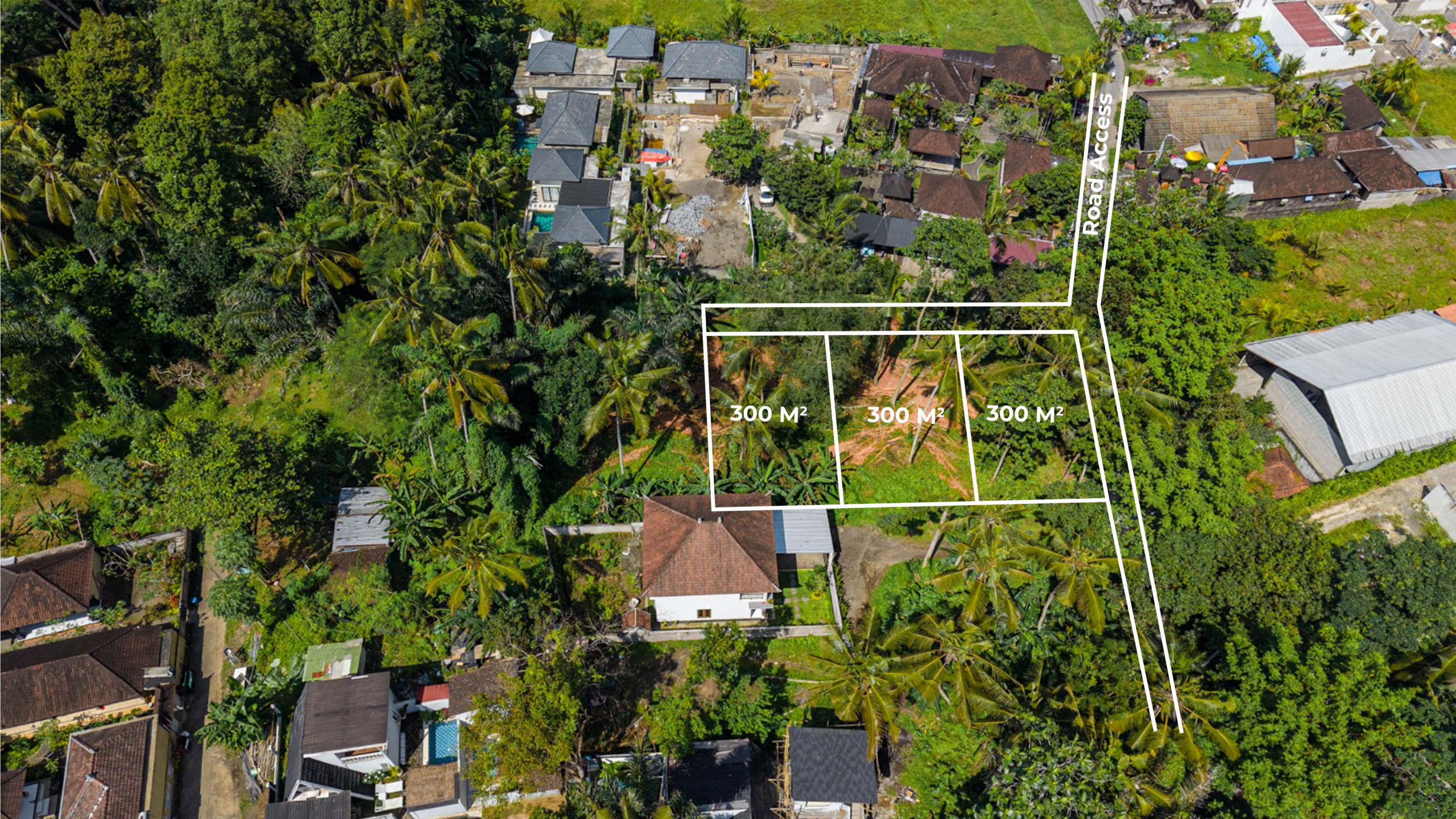 Prime 300 m² Leasehold Land in Ubud’s Peaceful Area 1