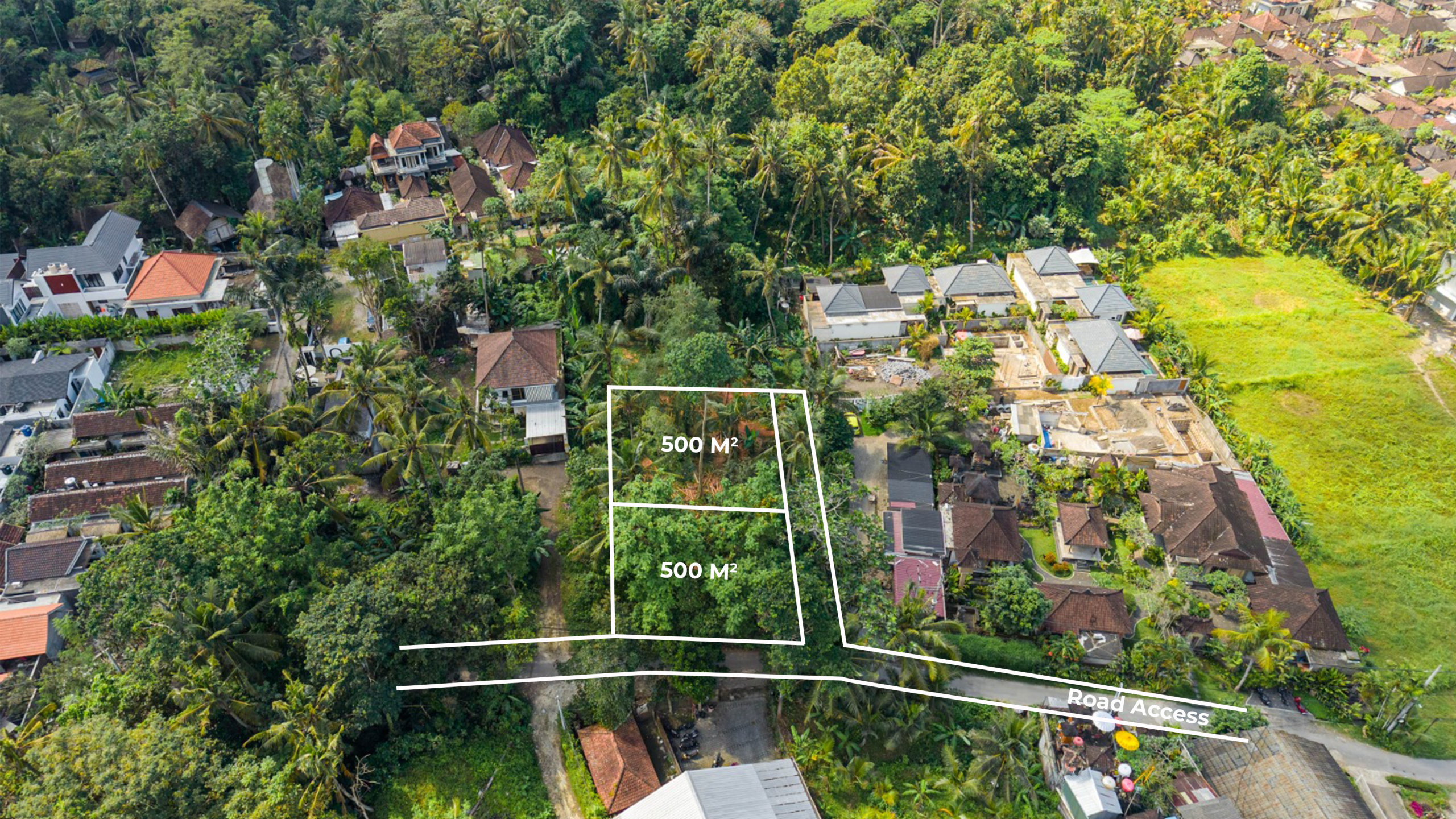 Select 500 m² Leasehold Land in Prime Ubud Area 500 m² Leasehold Land in Prime Ubud Area 2