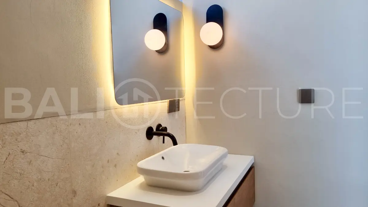 Tropical 2 Bedroom Villa with Ocean View Rooftop in Melasti 13