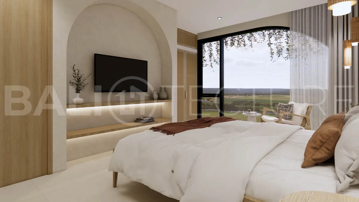 Modern 1 Bedroom Ocean View Villa for Sale in Melasti12