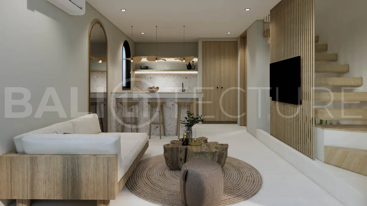 Modern 1 Bedroom Ocean View Villa for Sale in Melasti15