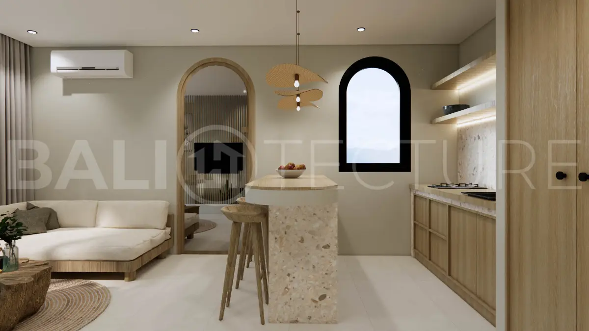 Modern 1 Bedroom Ocean View Villa for Sale in Melasti16
