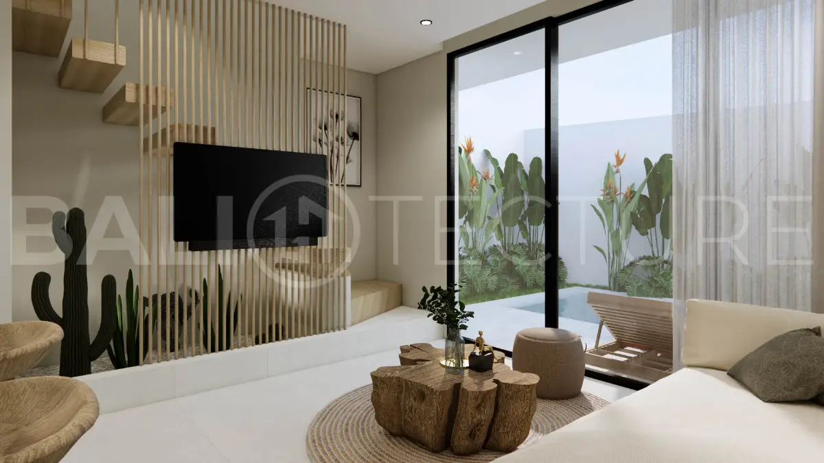 Modern 1 Bedroom Ocean View Villa for Sale in Melasti17