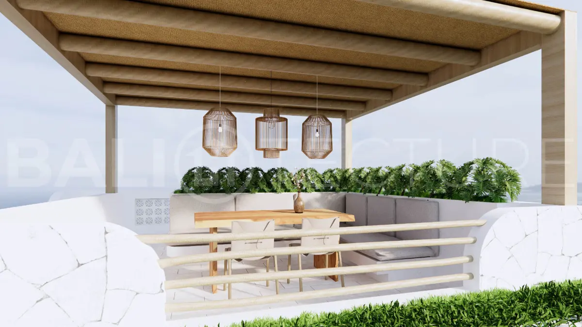 Modern 1 Bedroom Ocean View Villa for Sale in Melasti3