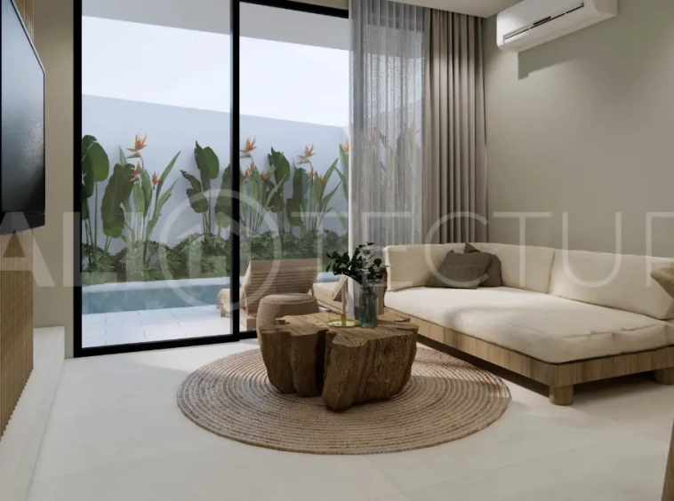 Modern 1 Bedroom Ocean View Villa for Sale in Melasti6