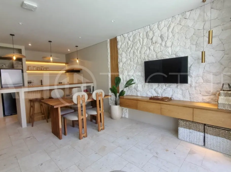 Tropical 2 Bedroom Villa with Ocean View Rooftop in Melasti 16