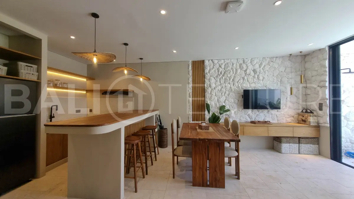 Tropical 2 Bedroom Villa with Ocean View Rooftop in Melasti 20